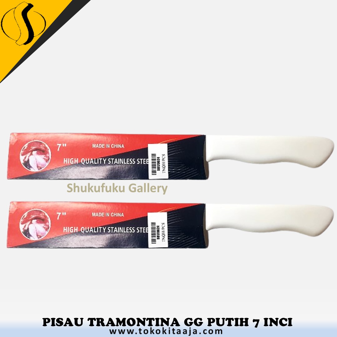 PISAU TRAMONTINA GG PUTIH 7 INCI